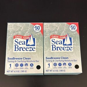 Classic Clean Sea Breeze Clean To ing & Clarifying Moisture Bar set Bundle NIB